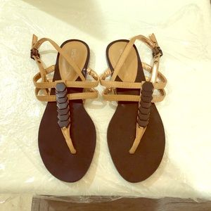 BCBGeneration Flip Flop Thong Shoes Sling Back